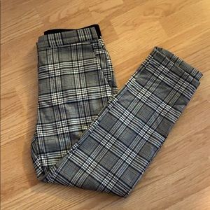 Plaid pants from Zara